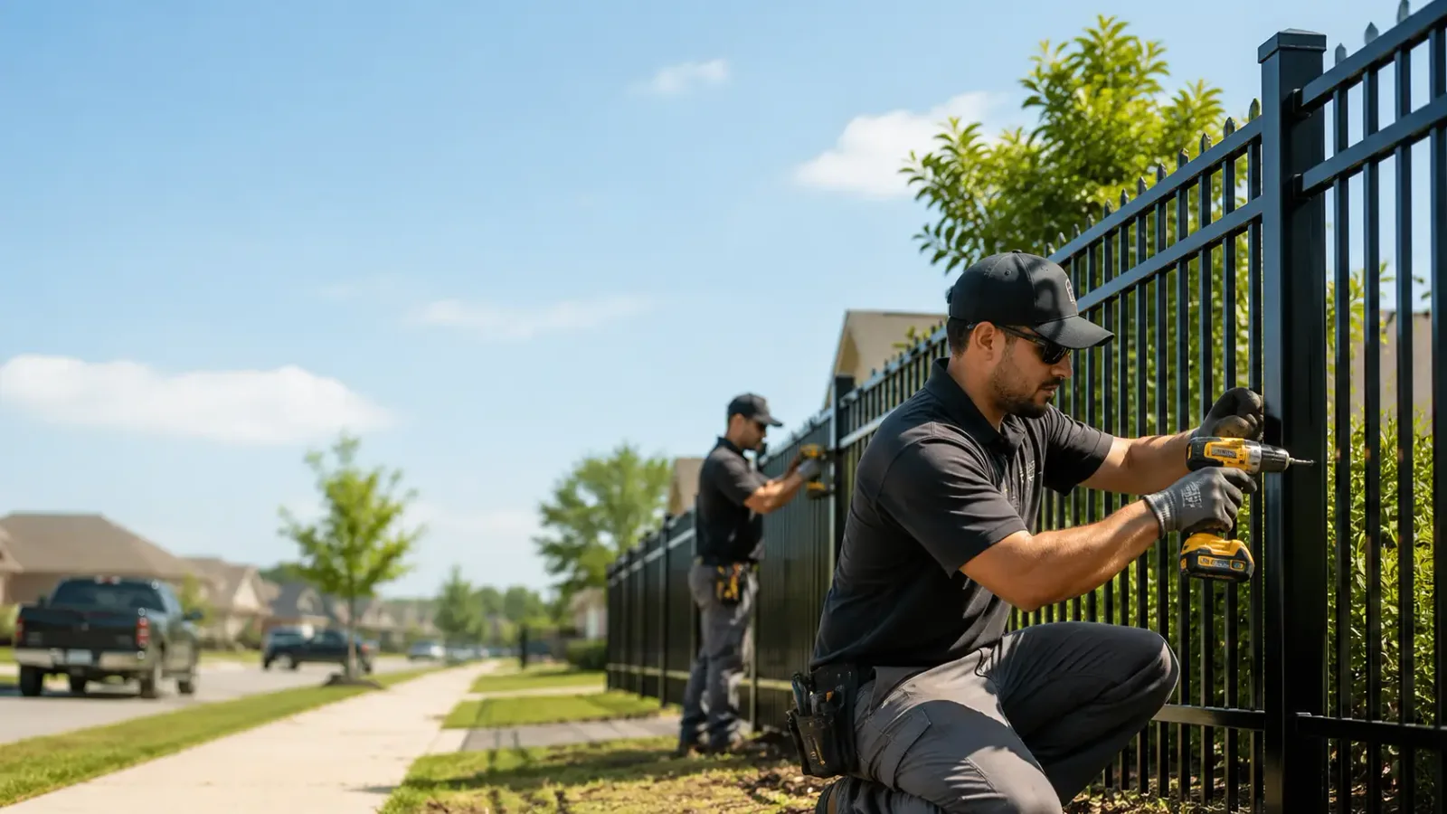 Metal Fence Installation in Baldwin City, KS